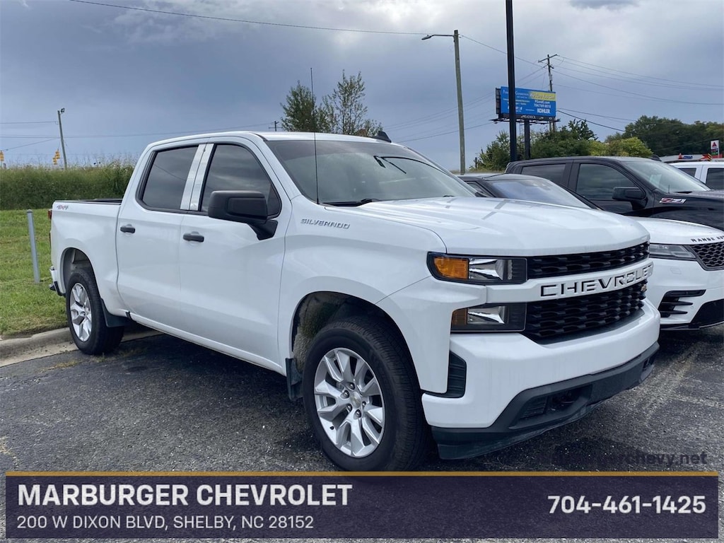 Used 2021 Chevrolet Silverado 1500 Custom Truck
