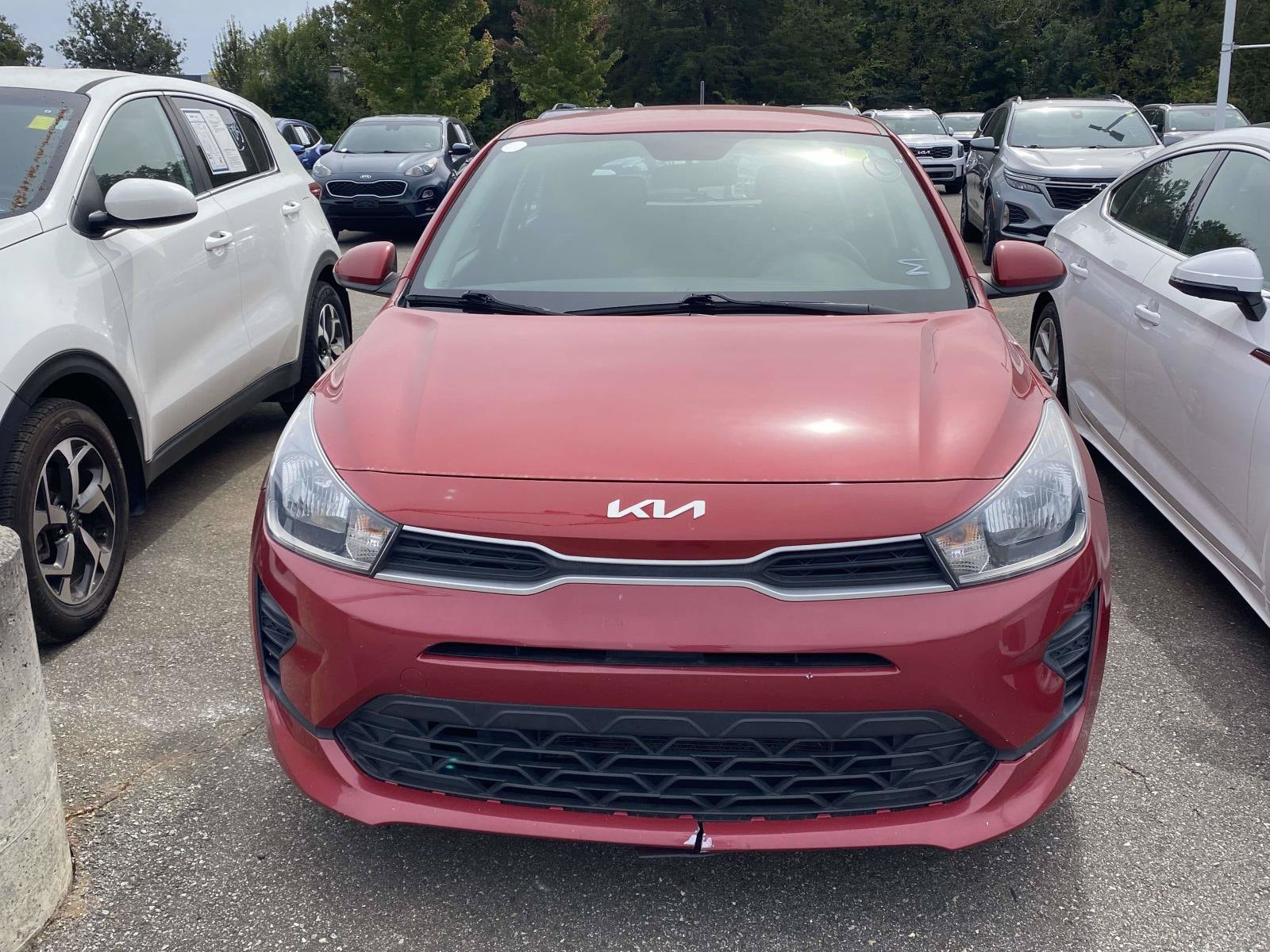 Used 2022 Kia Rio 5-Door S with VIN 3KPA25AD6NE468617 for sale in Shelby, NC