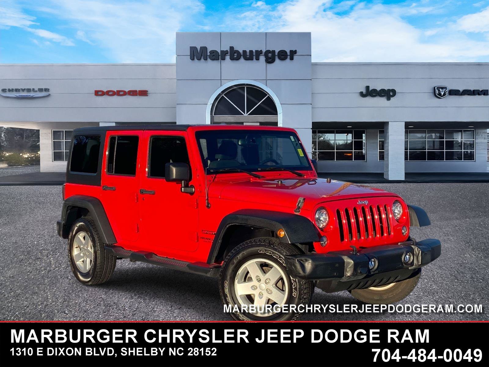 2017 Jeep Wrangler Unlimited Sport SUV
