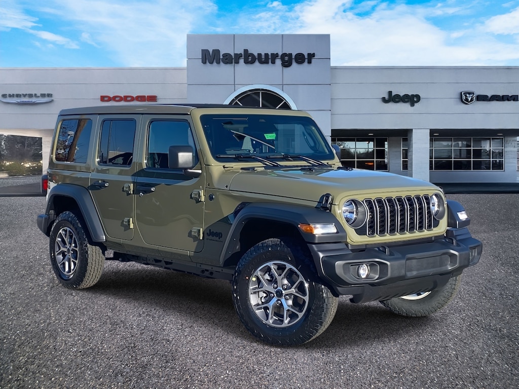 New 2026 Jeep Wrangler 4-DOOR SPORT S Sport Utility