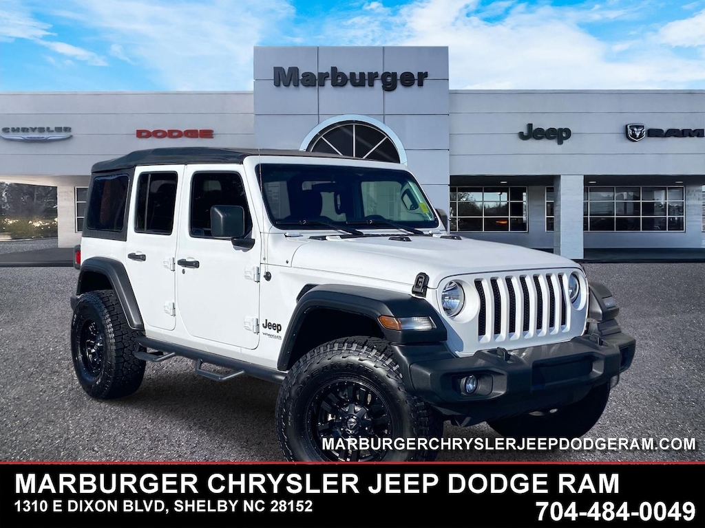 Used 2022 Jeep Wrangler Unlimited Sport SUV