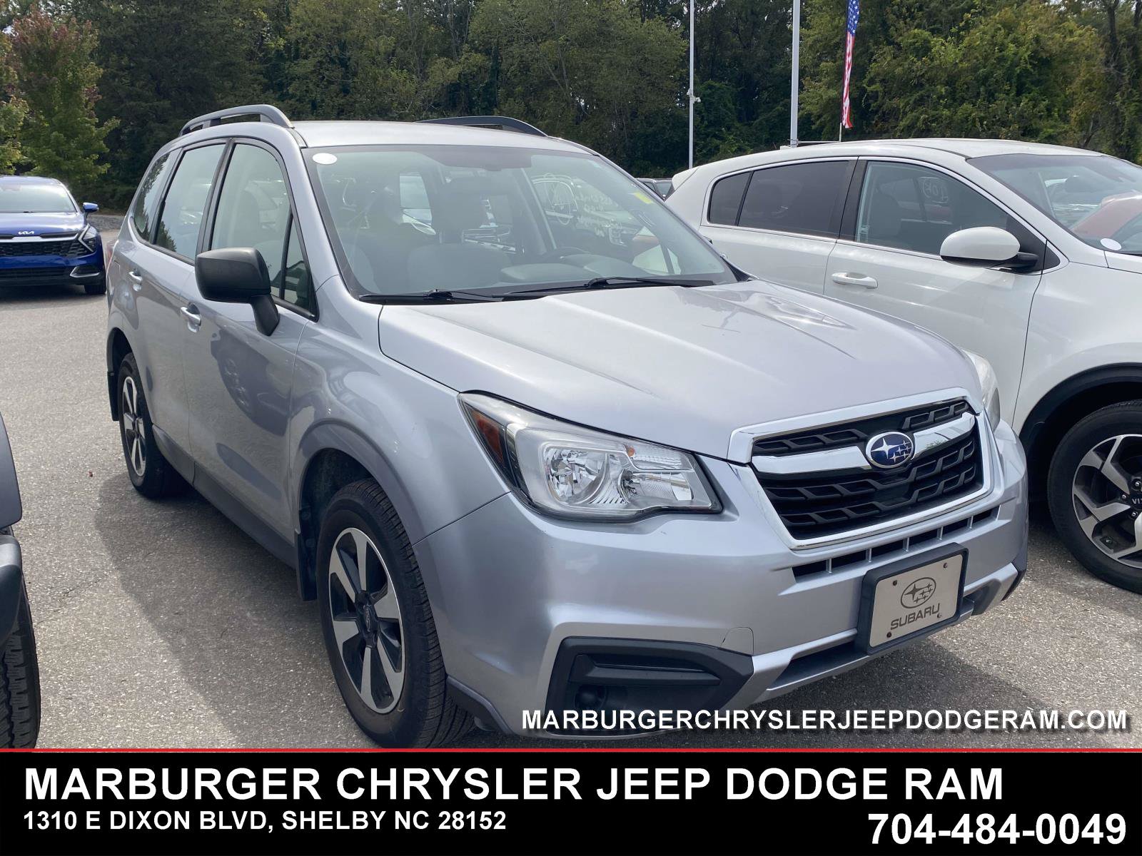 Used 2018 Subaru Forester Base with VIN JF2SJABC2JH559217 for sale in Shelby, NC