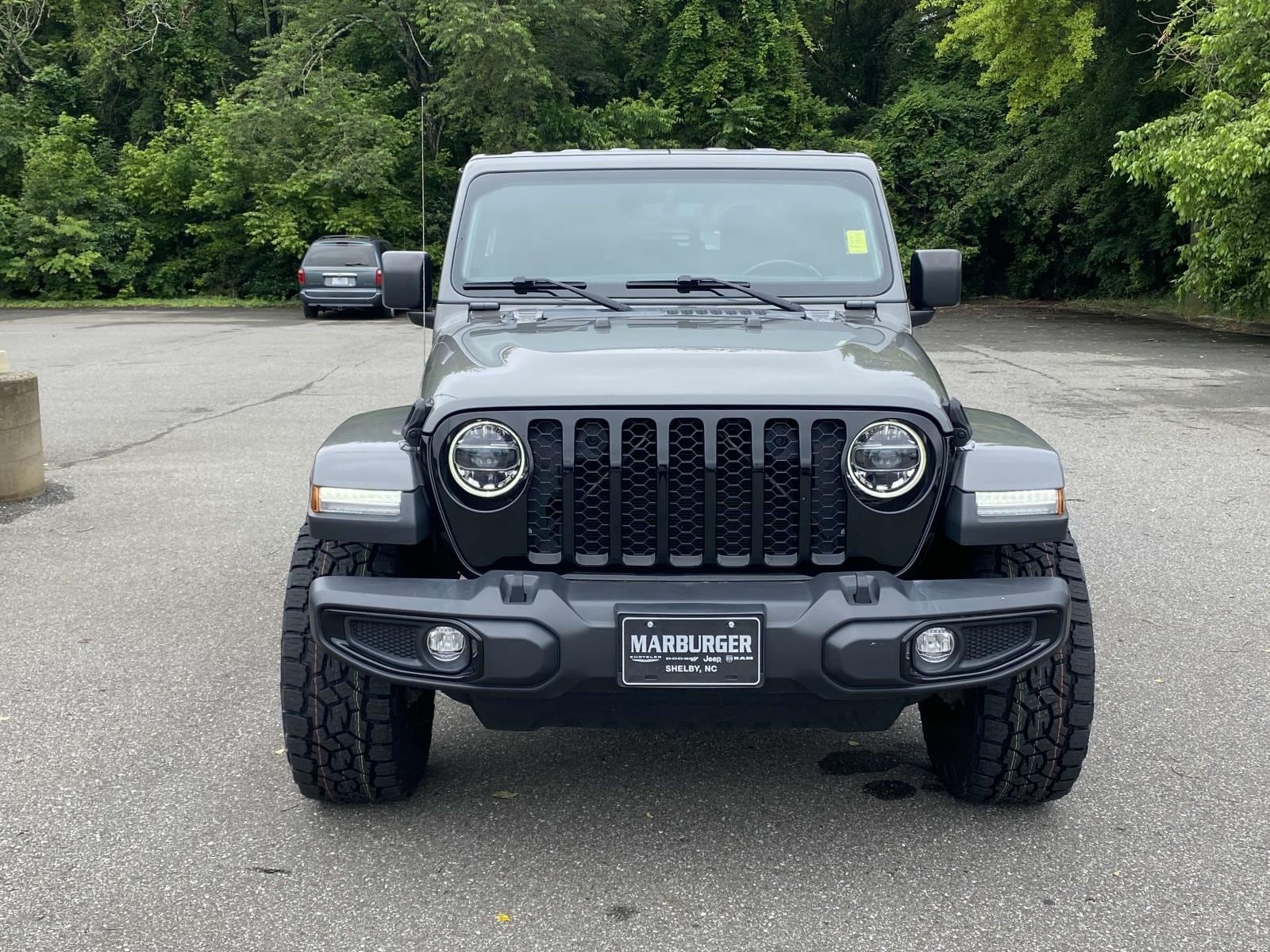 Used 2021 Jeep Gladiator WILLYS with VIN 1C6HJTAG9ML555375 for sale in Shelby, NC