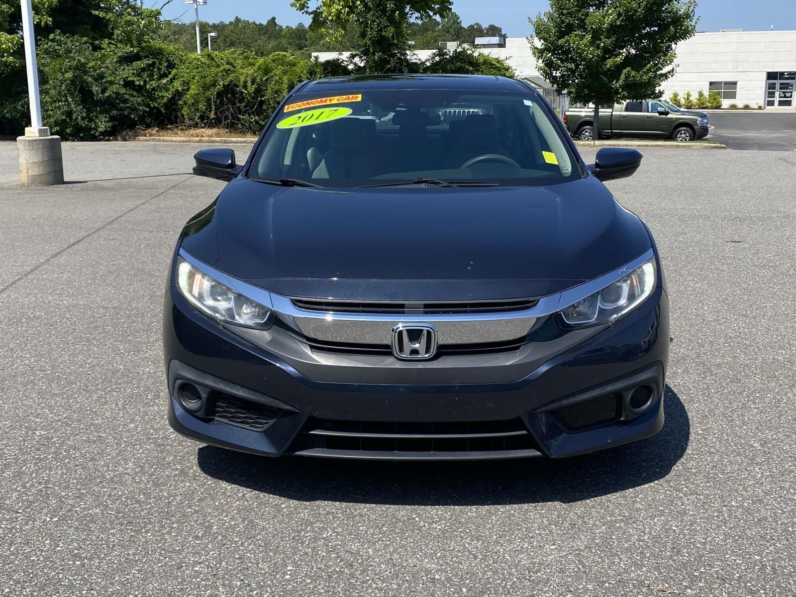Used 2017 Honda Civic EX with VIN 2HGFC2F81HH545059 for sale in Shelby, NC