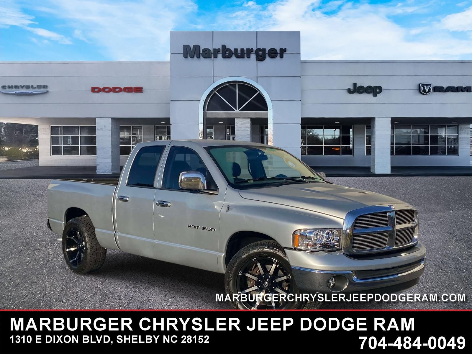 Used 2005 Dodge Ram 1500 Pickup SLT with VIN 1D7HA18N85J578408 for sale in Shelby, NC