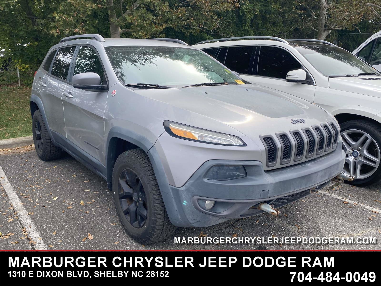 Used 2016 Jeep Cherokee Trailhawk with VIN 1C4PJMBBXGW311346 for sale in Shelby, NC