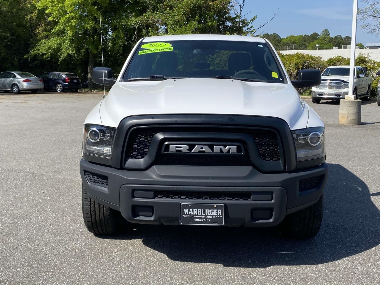 Used 2022 RAM Ram 1500 Classic Warlock with VIN 1C6RR6GGXNS209008 for sale in Shelby, NC