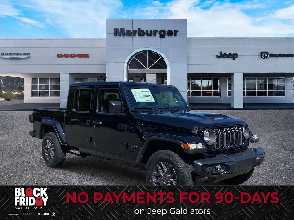 New 2025 Jeep Gladiator SPORT S 4X4 Pickup