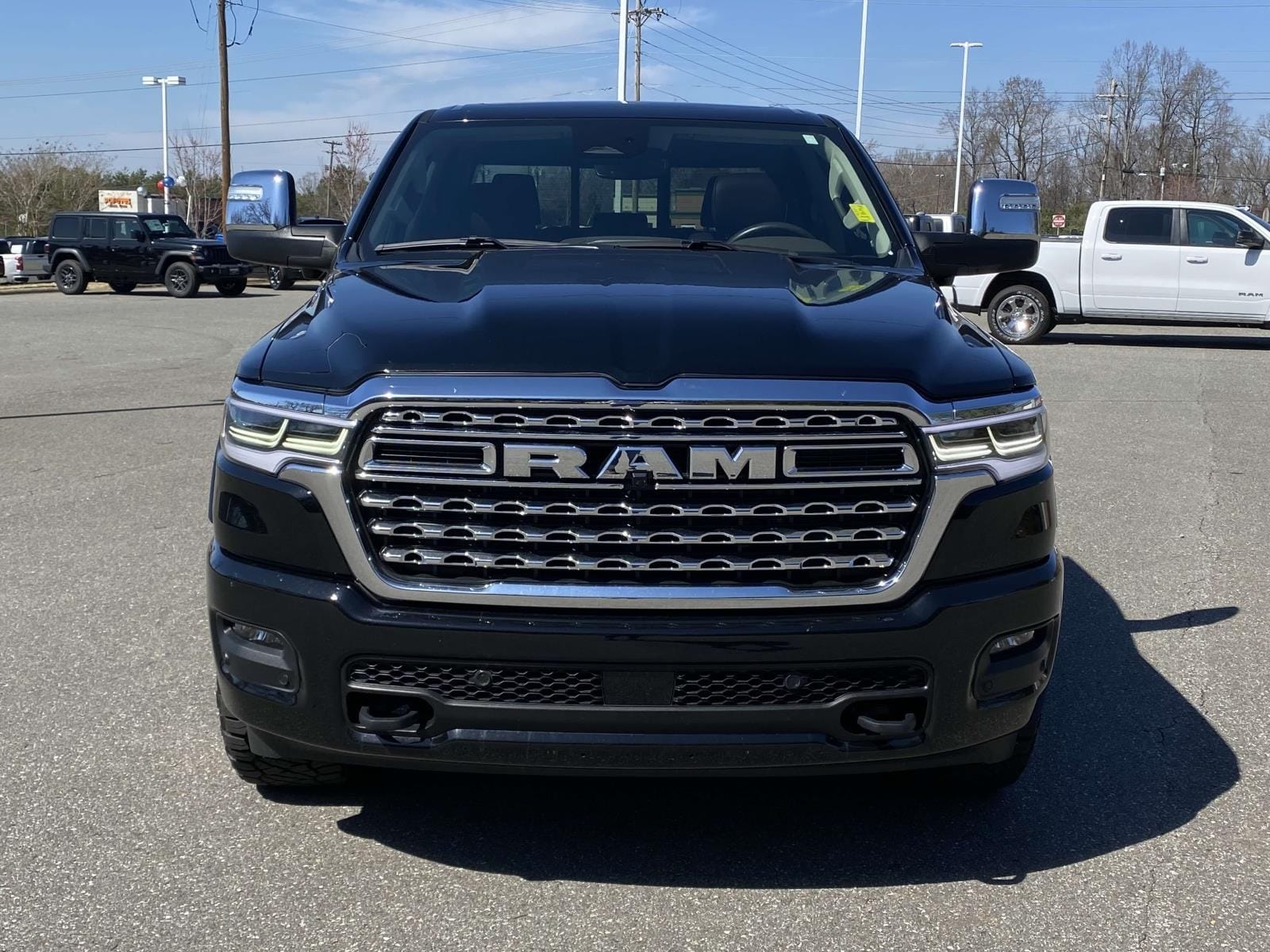 Used 2025 RAM Ram 1500 Pickup Limited Longhorn with VIN 1C6SRFHP4SN558434 for sale in Shelby, NC