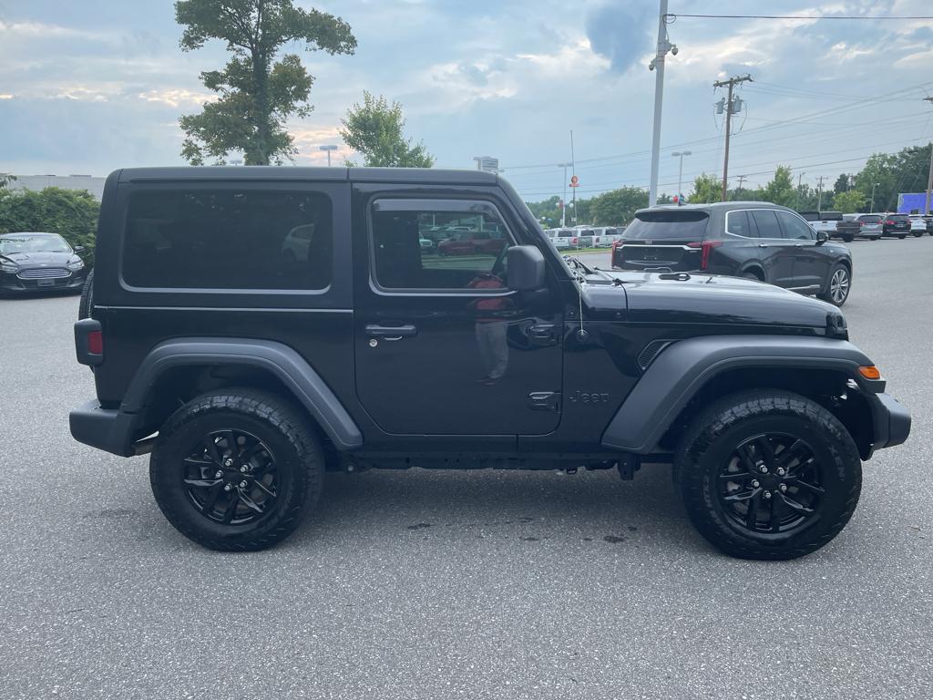 Used 2023 Jeep Wrangler 2-Door Sport S with VIN 1C4GJXAN9PW675965 for sale in Shelby, NC