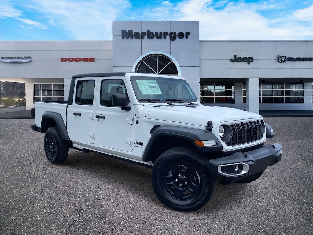 New 2025 Jeep Gladiator SPORT 4X4 Pickup