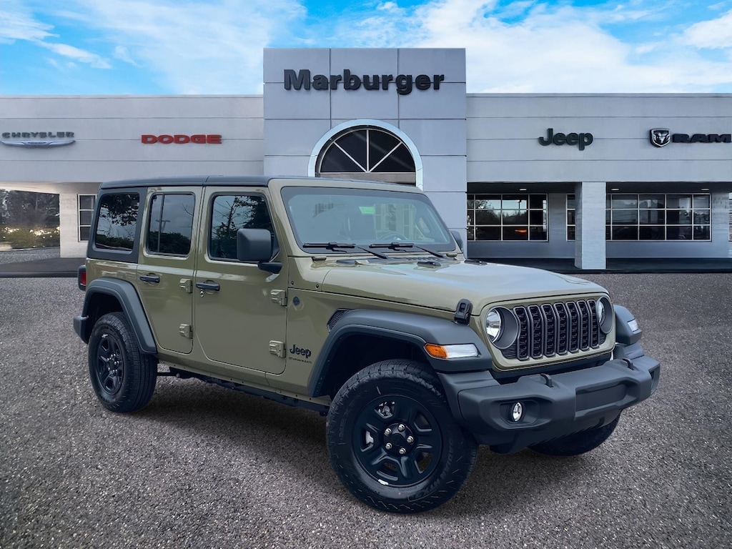 New 2026 Jeep Wrangler 4-DOOR SPORT Sport Utility