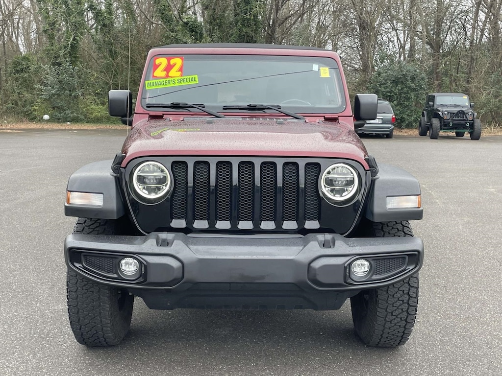Used 2022 Jeep Wrangler Unlimited Willys SUV