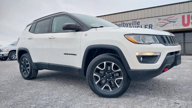 Certified 2020 Jeep Compass Trailhawk with VIN 3C4NJDDB7LT232771 for sale in Shelbyville, KY