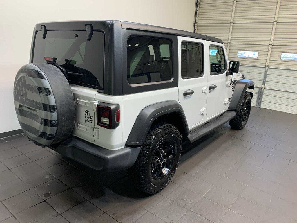 Used 2021 Jeep Wrangler Unlimited Willys Sport SUV