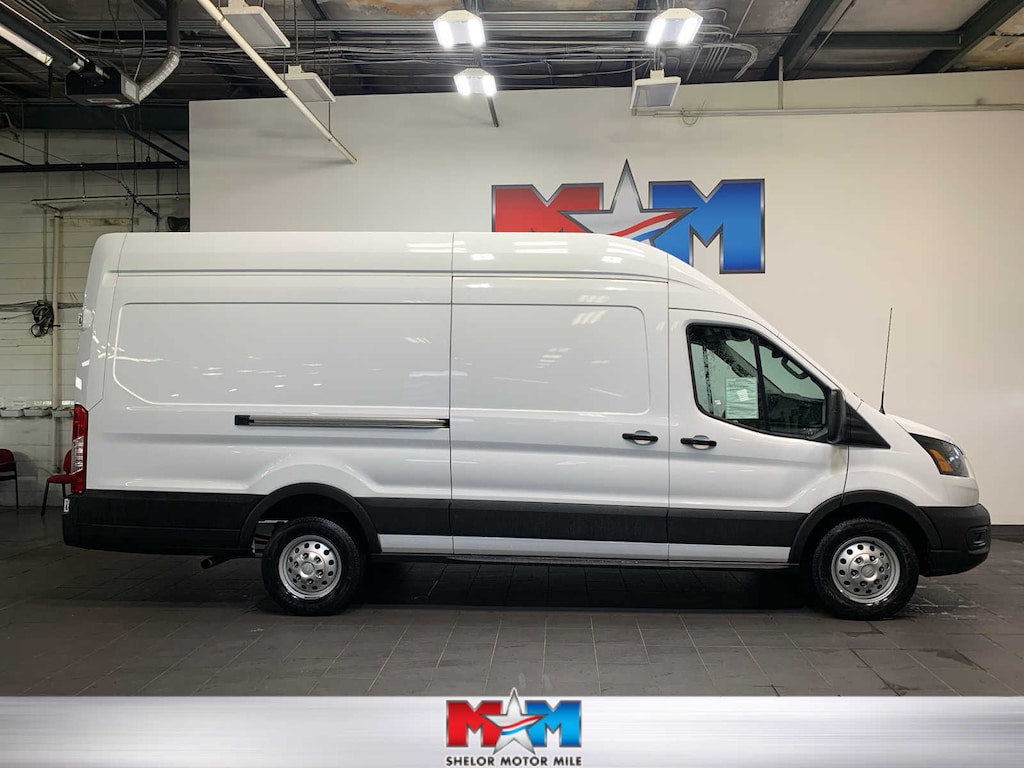 Used 2023 Ford Transit Cargo Van T-250 148 EL Hi Rf 9070 Gvwr AWD Van High Roof Ext. Van