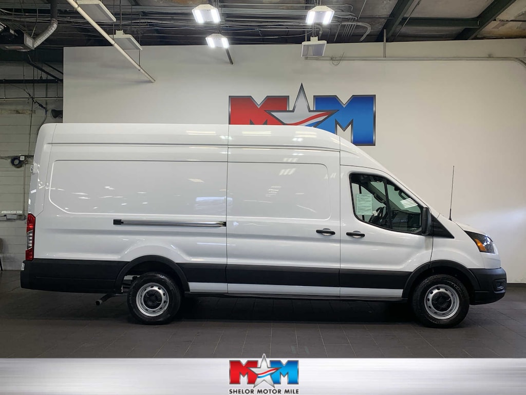 Used 2023 Ford Transit Cargo Van T-250 148 EL Hi Rf 9070 Gvwr RWD Van High Roof Ext. Van