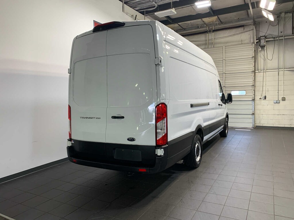 Used 2023 Ford Transit Cargo Van T-250 148 EL Hi Rf 9070 Gvwr RWD Van High Roof Ext. Van
