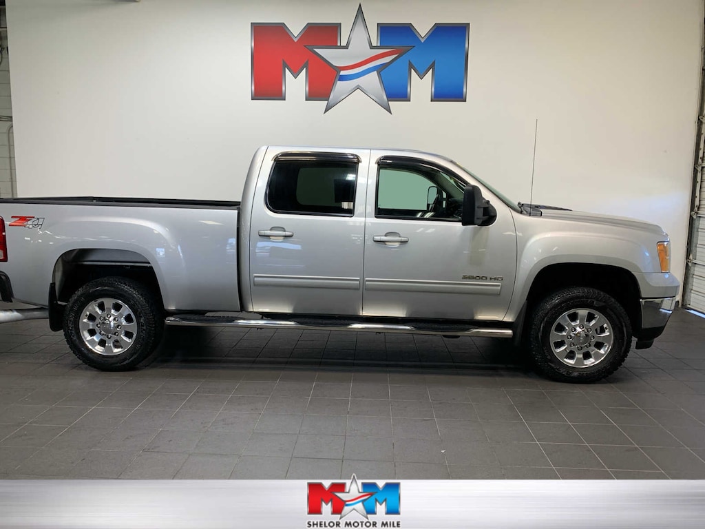 Used 2011 GMC Sierra 3500 HD SRW SLT Truck Crew Cab