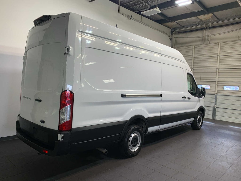 Used 2023 Ford Transit Cargo Van T-250 148 EL Hi Rf 9070 Gvwr RWD Van High Roof Ext. Van