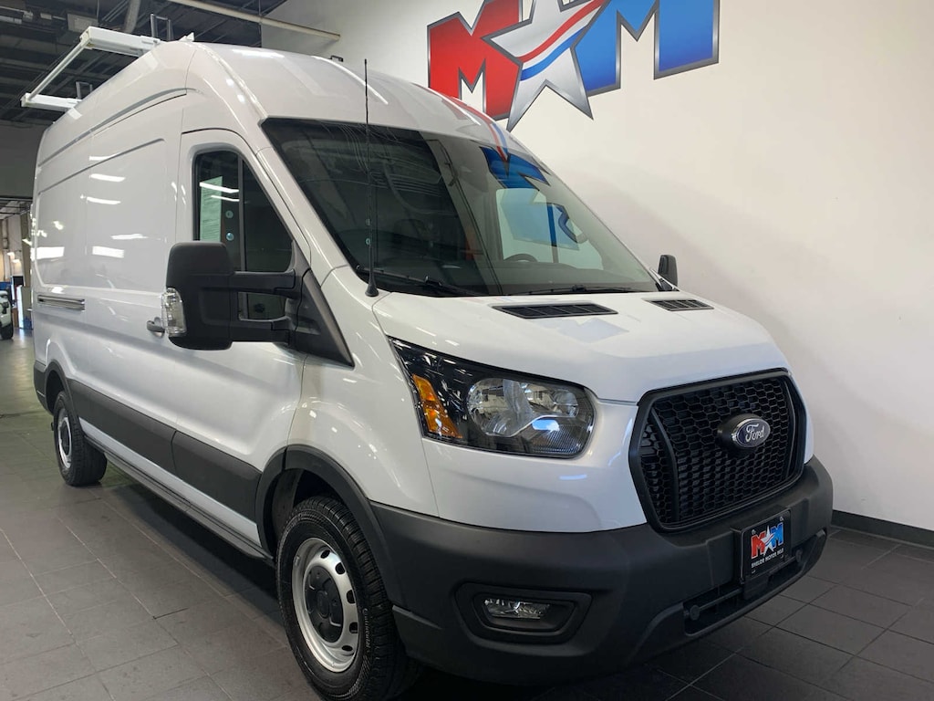 Used 2023 Ford Transit Cargo Van T-250 148 Hi Rf 9070 Gvwr RWD Van High Roof Van