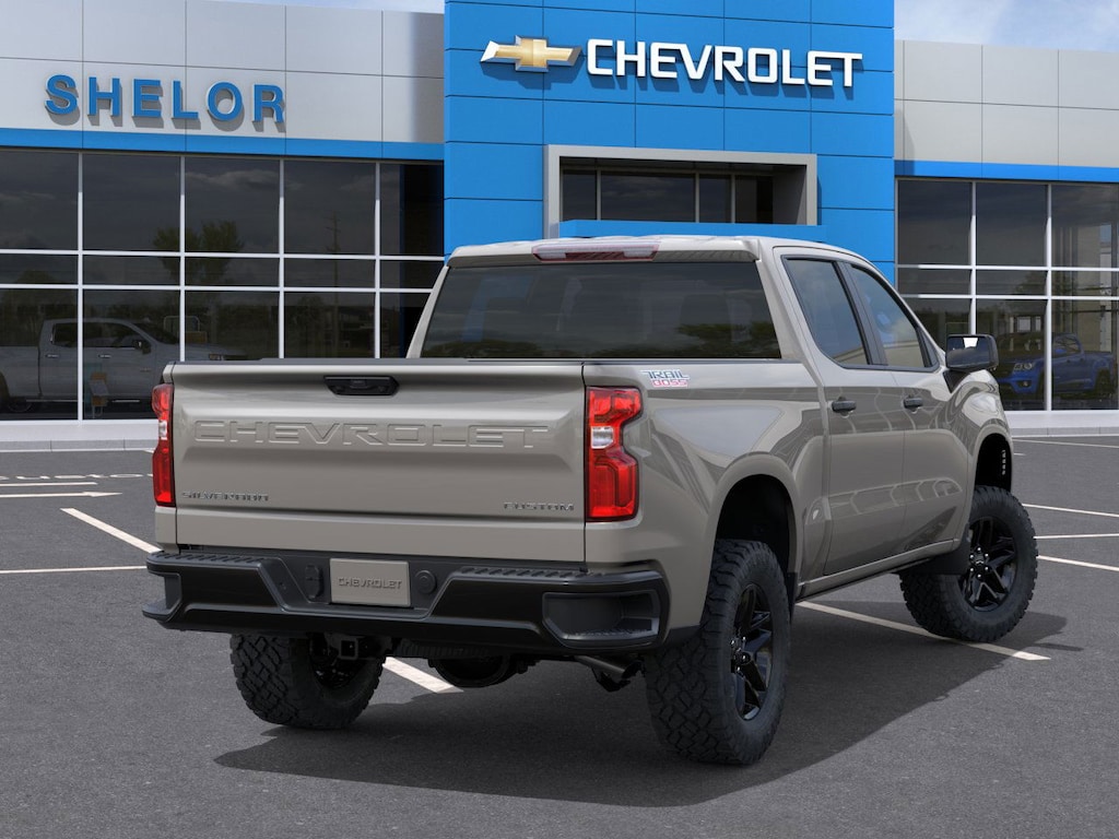 New 2026 Chevrolet Silverado 1500 Custom Trail Boss Truck