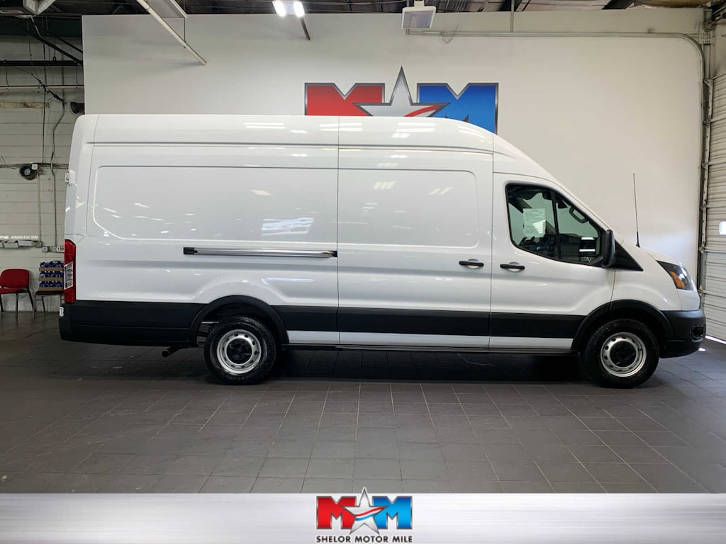 Used 2023 Ford Transit Cargo Van T-250 148 EL Hi Rf 9070 Gvwr RWD Van High Roof Ext. Van