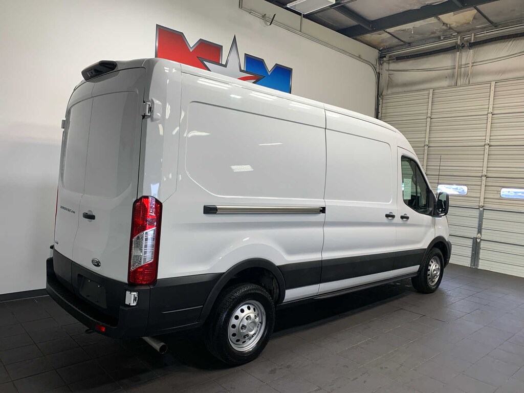 Used 2023 Ford Transit Cargo Van T-250 130 Med Rf 9070 Gvwr AWD Van Medium Roof Van