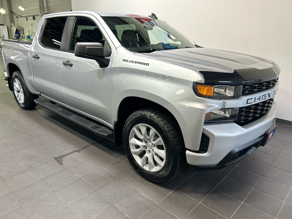 Used 2019 Chevrolet Silverado 1500 Silverado Custom Truck Crew Cab