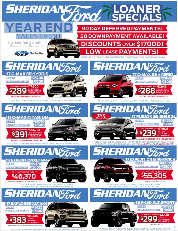Sheridan ford sales