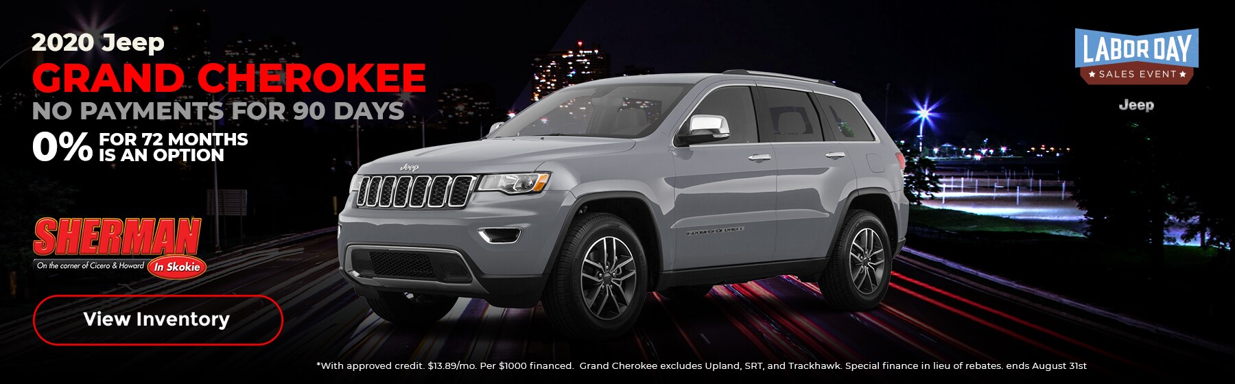 Chrysler Dodge Jeep RAM for sale Skokie Sherman Dodge Dealer Chicago