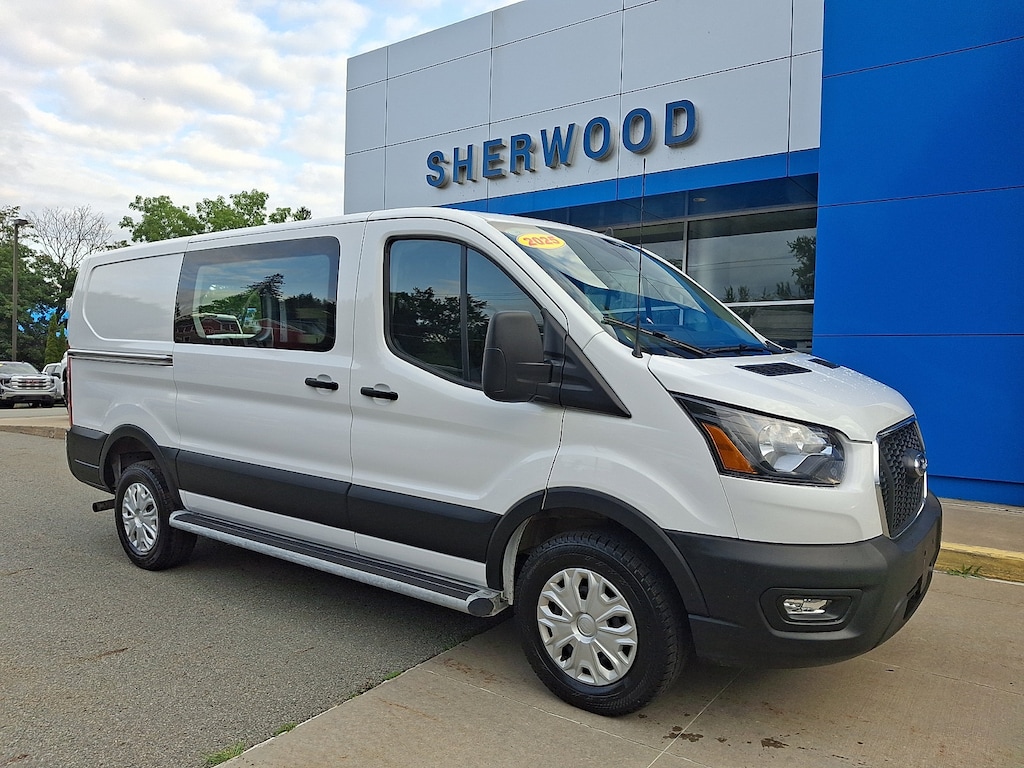 Used 2025 Ford Transit Cargo Van T-250 130 Low Rf 9070 Gvwr RWD Van
