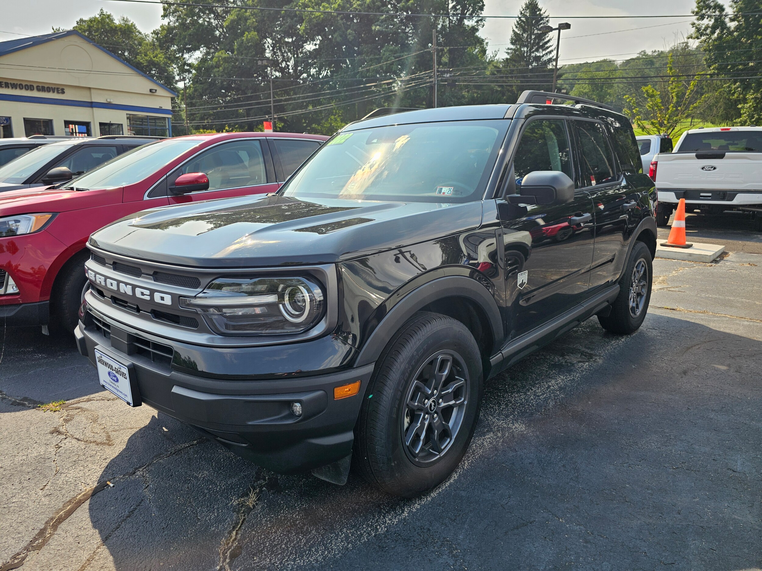 Used 2022 Ford Bronco Sport Big Bend with VIN 3FMCR9B6XNRD19112 for sale in Towanda, PA