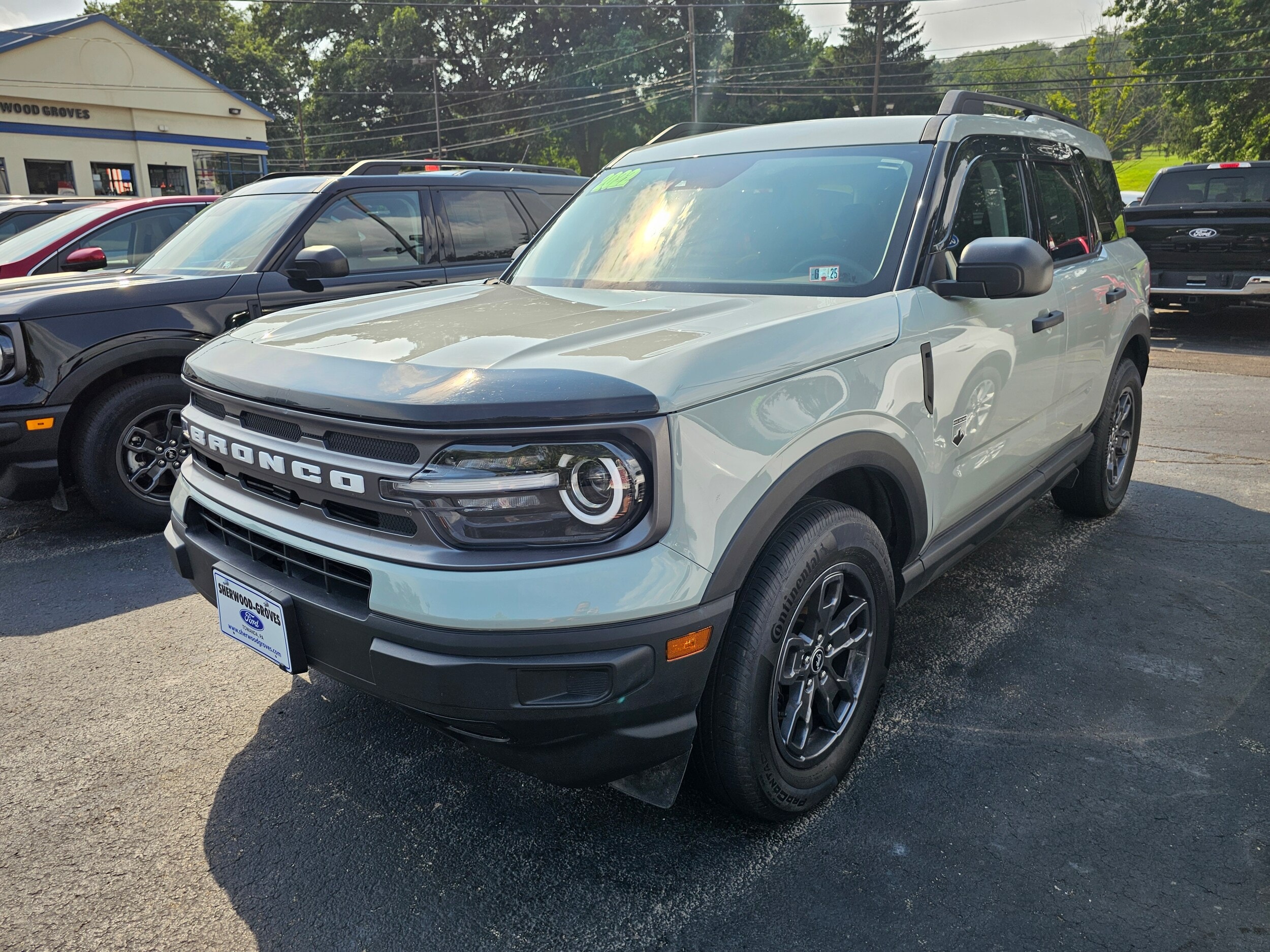 Used 2022 Ford Bronco Sport Big Bend with VIN 3FMCR9B69NRD96120 for sale in Towanda, PA