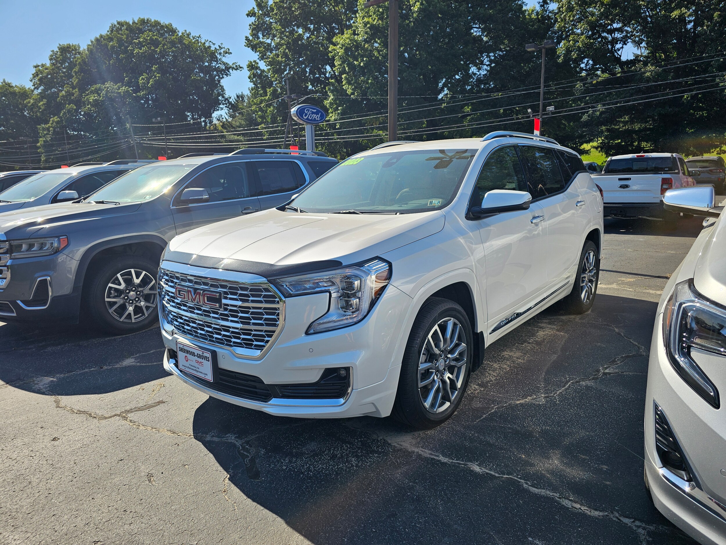 Used 2023 GMC Terrain Denali with VIN 3GKALXEG1PL103505 for sale in Towanda, PA