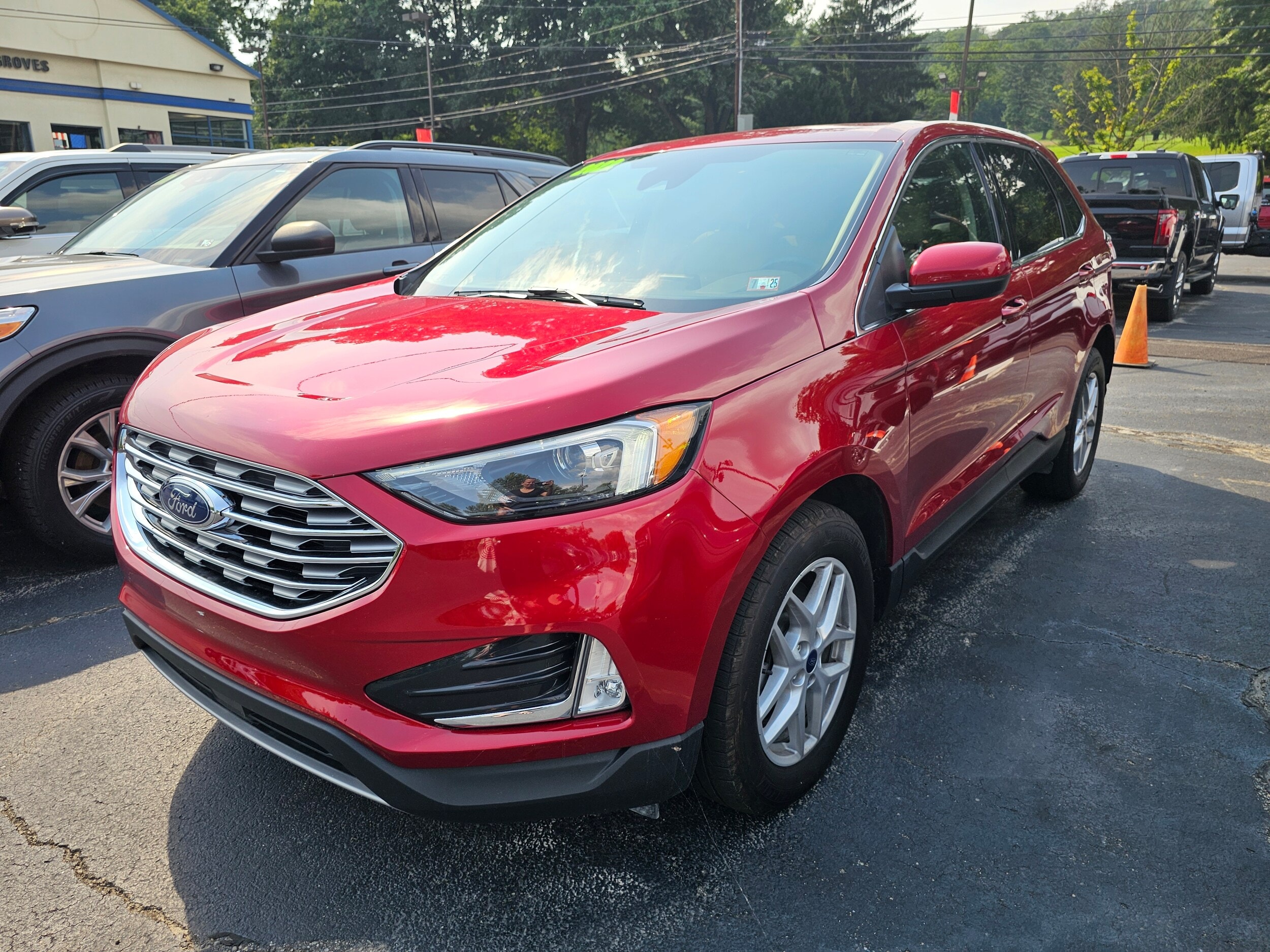 Used 2022 Ford Edge SEL with VIN 2FMPK4J97NBA68620 for sale in Towanda, PA