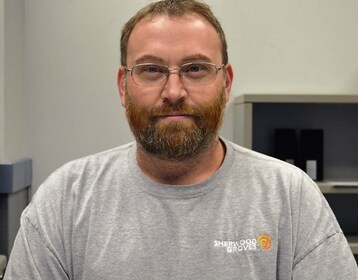 Staff member Robert Flanagan from ID_d9a22e7ead6b
