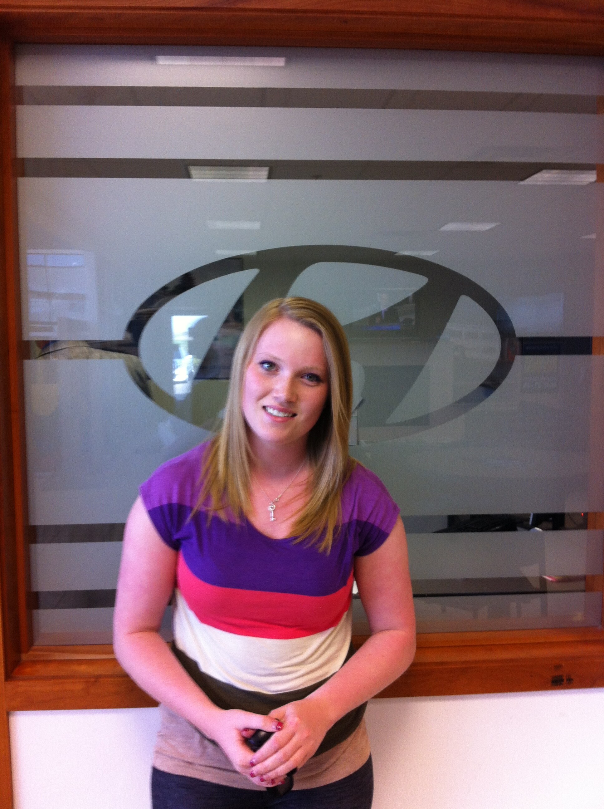 Kyla Peters<br><span style='font-size: 90%;color:#000000;'>Receptionist</span>
