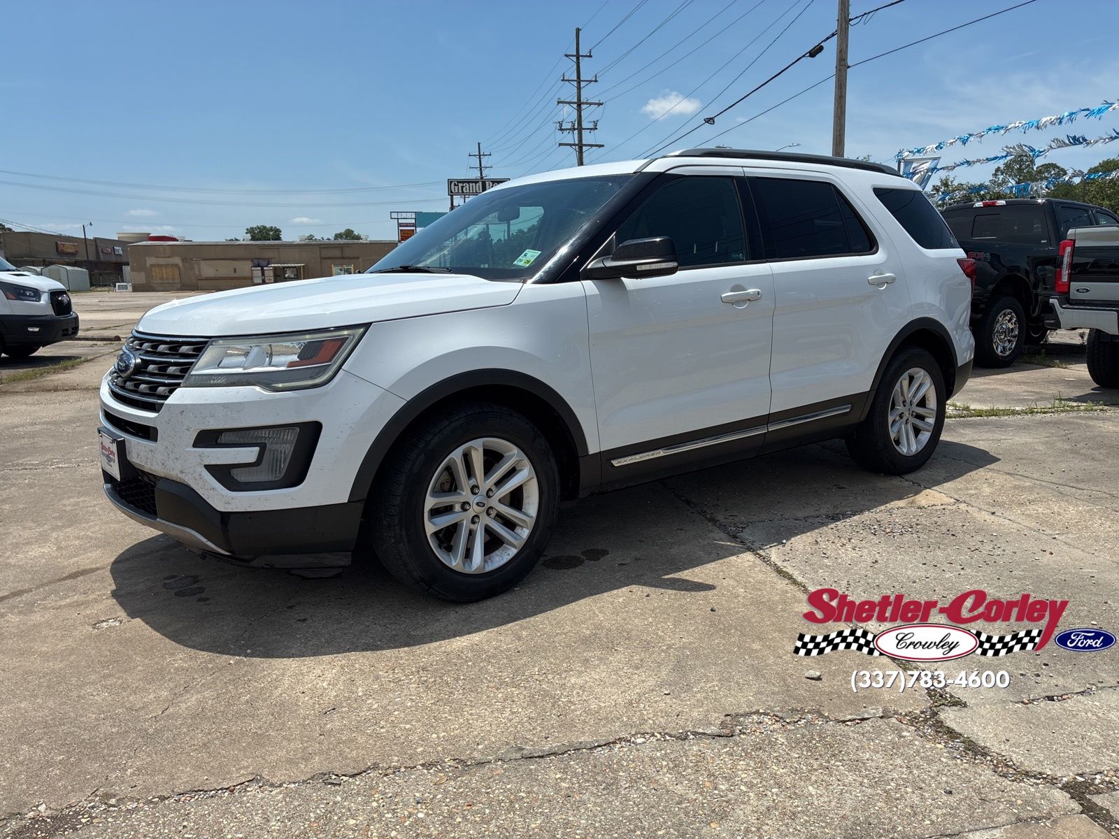 Used 2017 Ford Explorer XLT with VIN 1FM5K7D82HGB87412 for sale in Crowley, LA