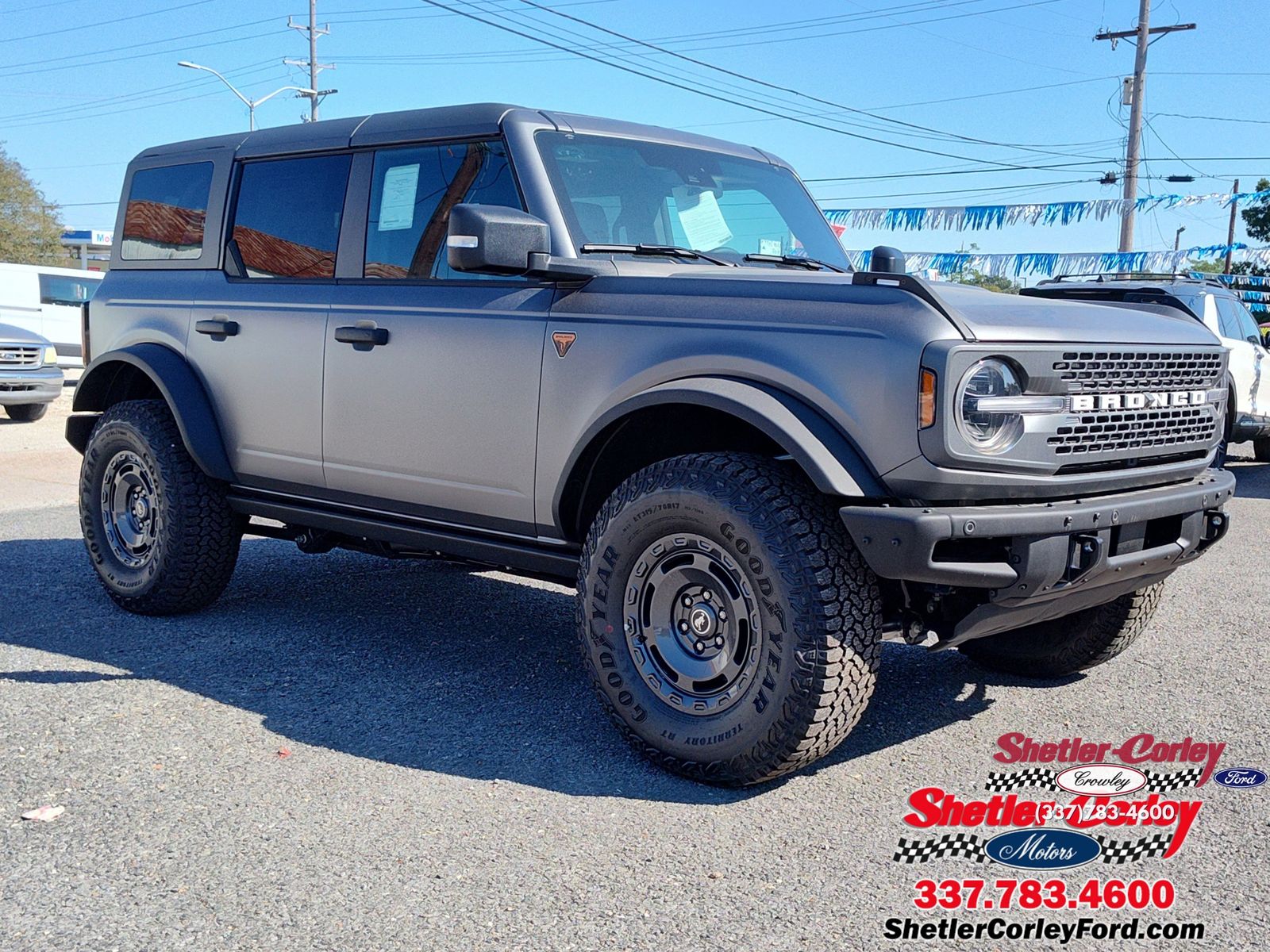 New 2025 Ford Bronco For Sale at Shetler - Corley Ford Inc | VIN