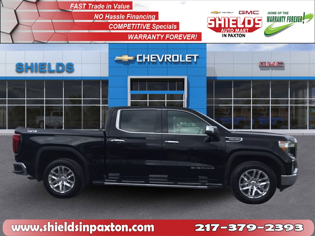 Used 2019 GMC Sierra 1500 SLT Truck Crew Cab