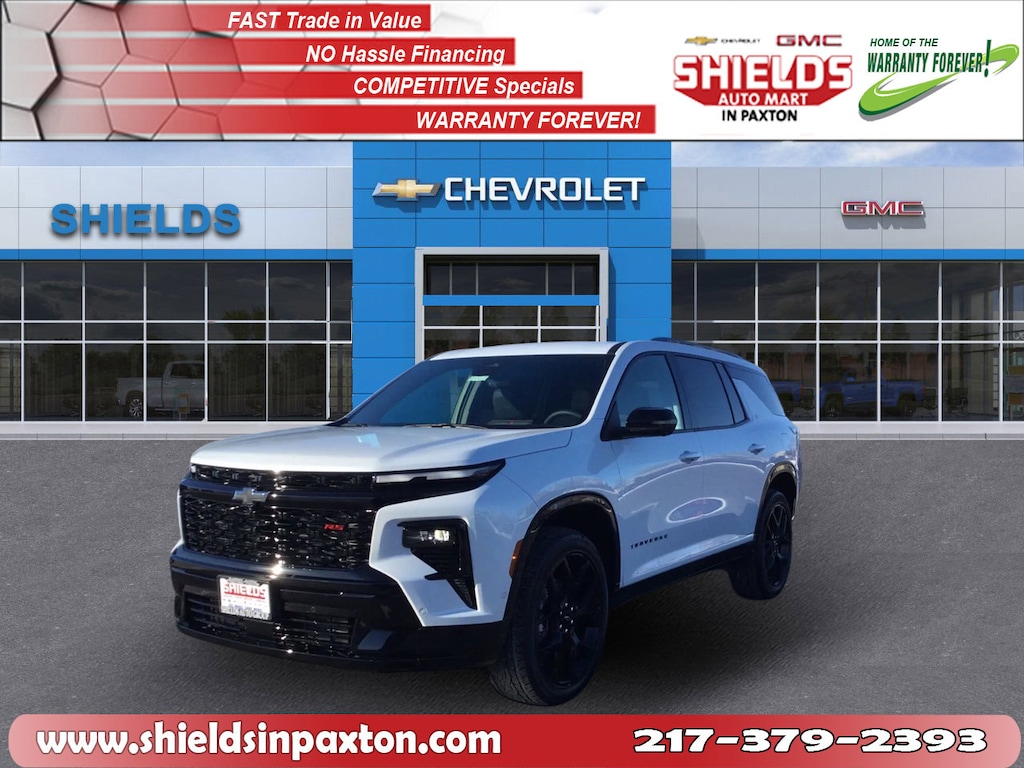 New 2026 Chevrolet Traverse RS SUV