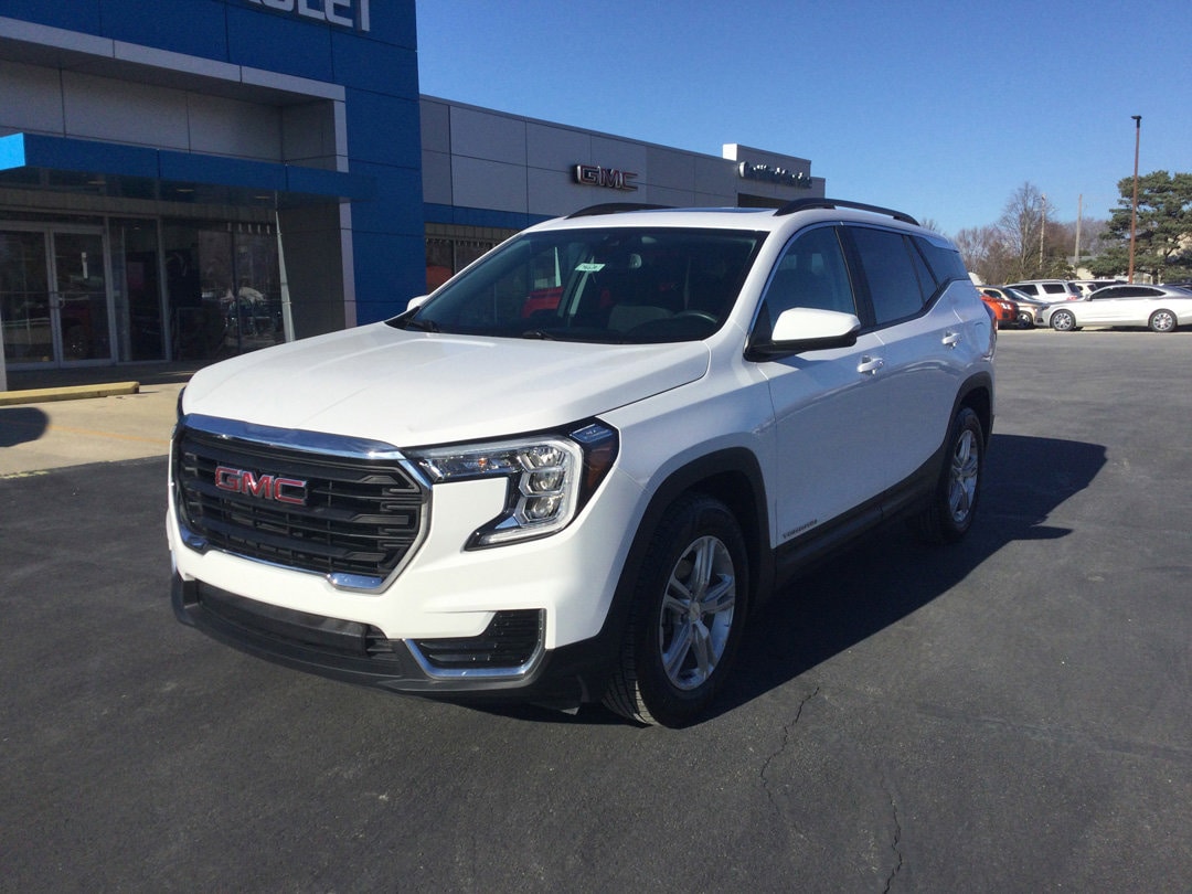 Used 2022 GMC Terrain SLE with VIN 3GKALMEV2NL229804 for sale in Rantoul, IL