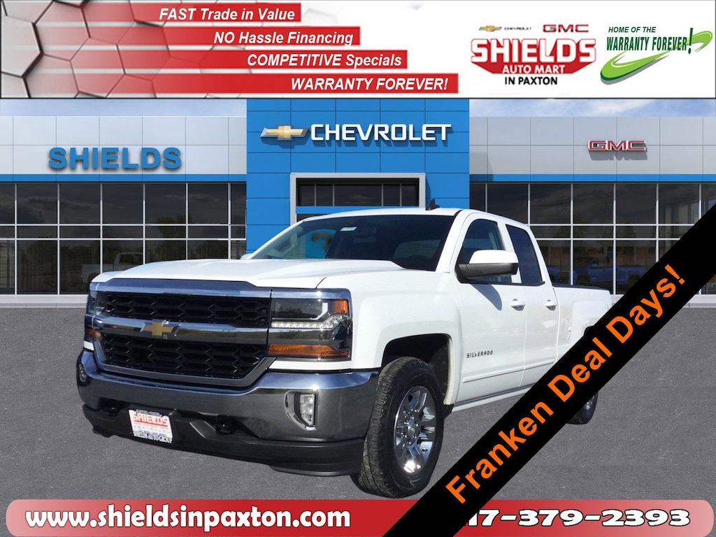 Used 2017 Chevrolet Silverado 1500 LT w/1LT Truck Double Cab