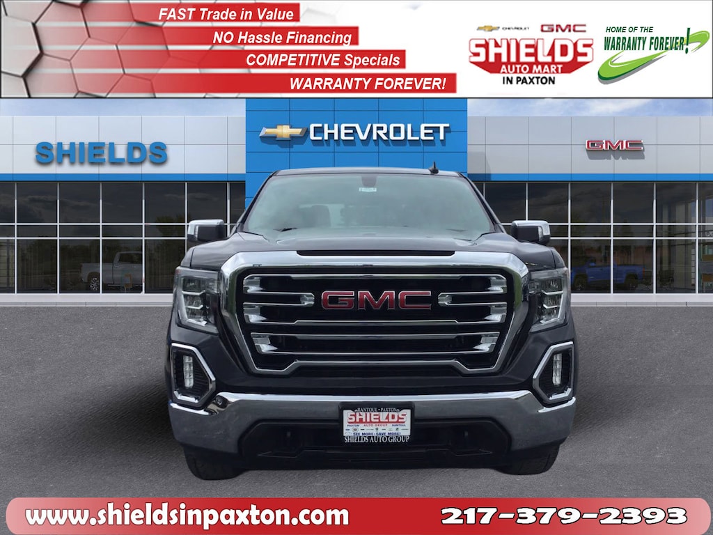 Used 2019 GMC Sierra 1500 SLT Truck Crew Cab