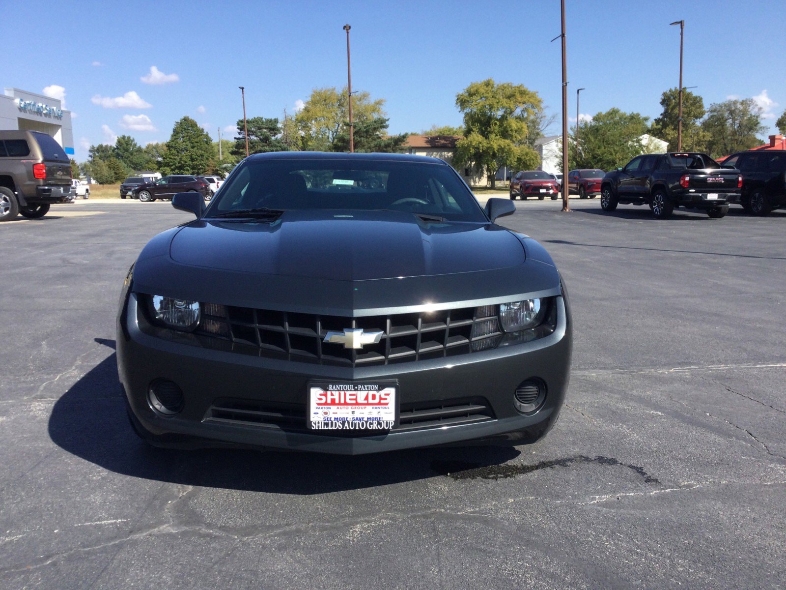 Used 2013 Chevrolet Camaro 2LS with VIN 2G1FA1E35D9128366 for sale in Paxton, IL