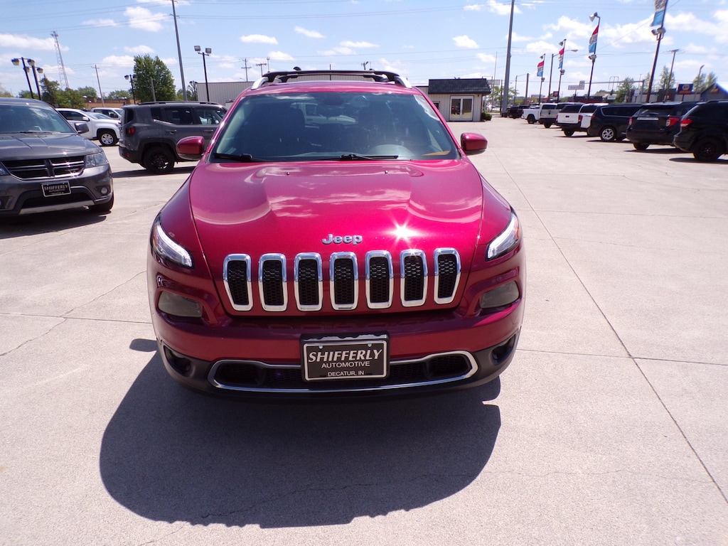 Used 2017 Jeep Cherokee Limited 4x4 SUV