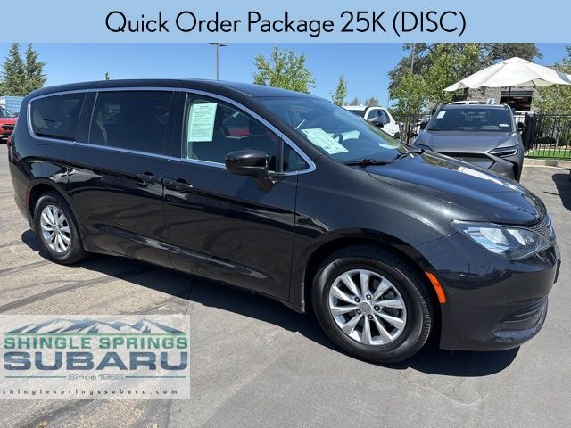 Used 2017 Chrysler Pacifica Touring with VIN 2C4RC1DG2HR517765 for sale in Shingle Springs, CA