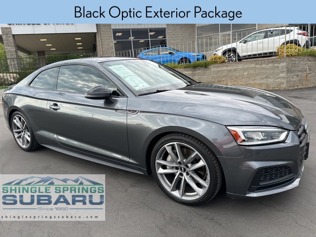 Used 2019 Audi A5 Coupe Premium Plus with VIN WAUTNAF54KA079660 for sale in Shingle Springs, CA