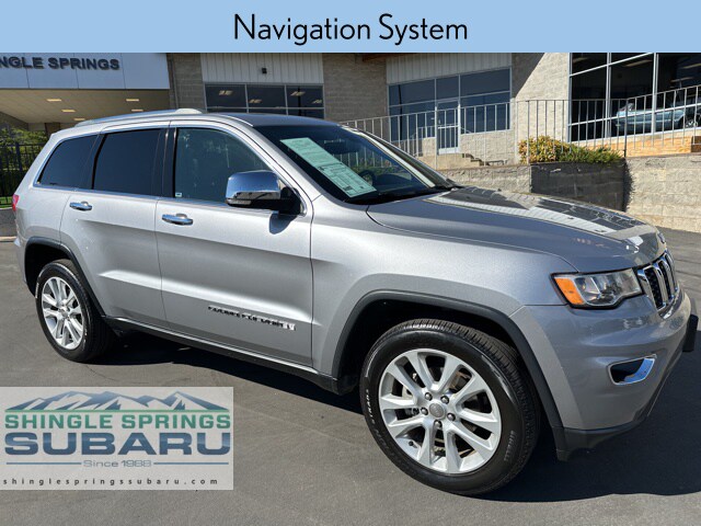 Used 2017 Jeep Grand Cherokee Limited with VIN 1C4RJFBG6HC683592 for sale in Shingle Springs, CA